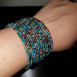 Multicolored Beaded Bracelet